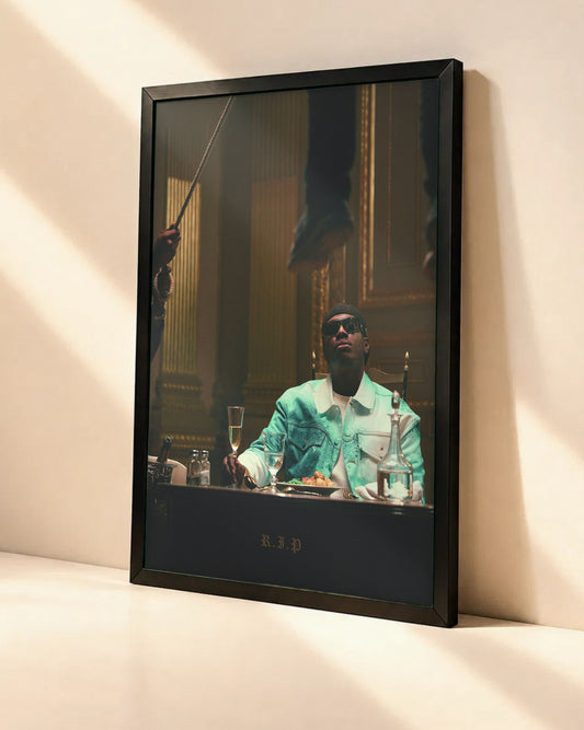 Poster Werenoi – Carré dans un cadre noir, vue en angle