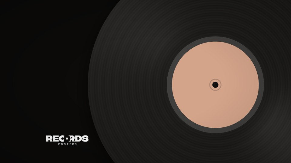 Fond d'écran PC : vinyle noir