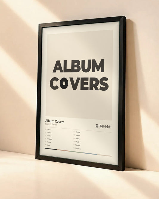 Poster album personnalisé