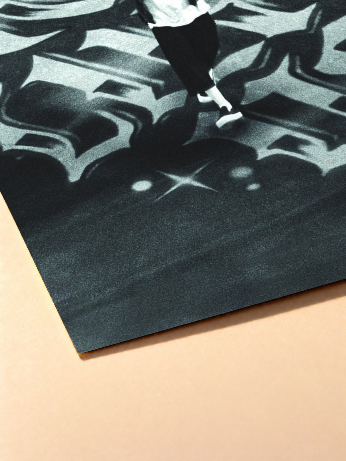 Gros plan sur l'impression du poster Kendrick Lamar – Not Like Us