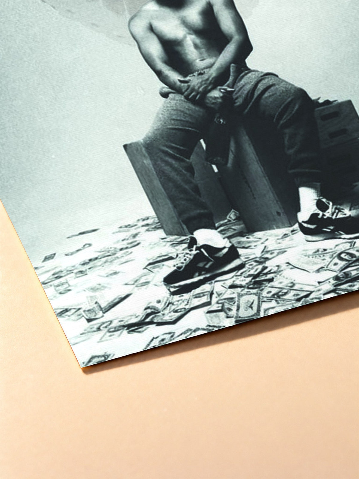 Gros plan sur l'impression du poster Kendrick Lamar – To Pimp A Butterfly