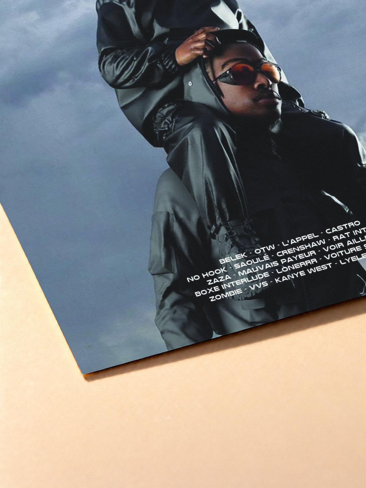 Gros plan sur l'impression du poster La Fève – Errr
