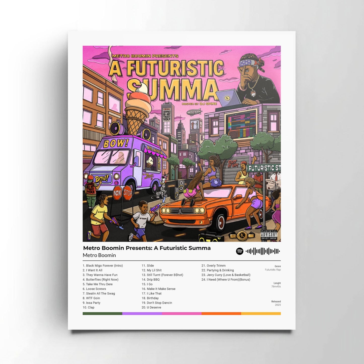 Metro Boomin - Metro Boomin Presents: A Futuristic Summa (Hosted by DJ Spinz)