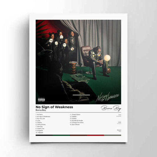 Burna Boy - No Sign of Weakness