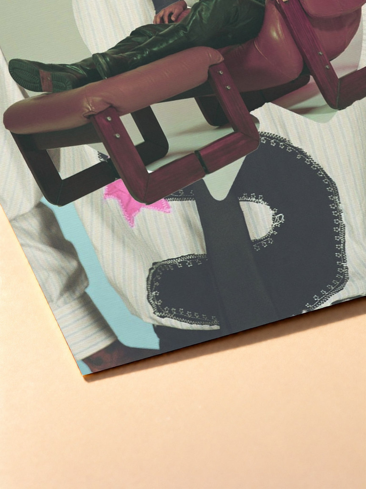 Gros plan sur l'impression du poster Steve Lacy