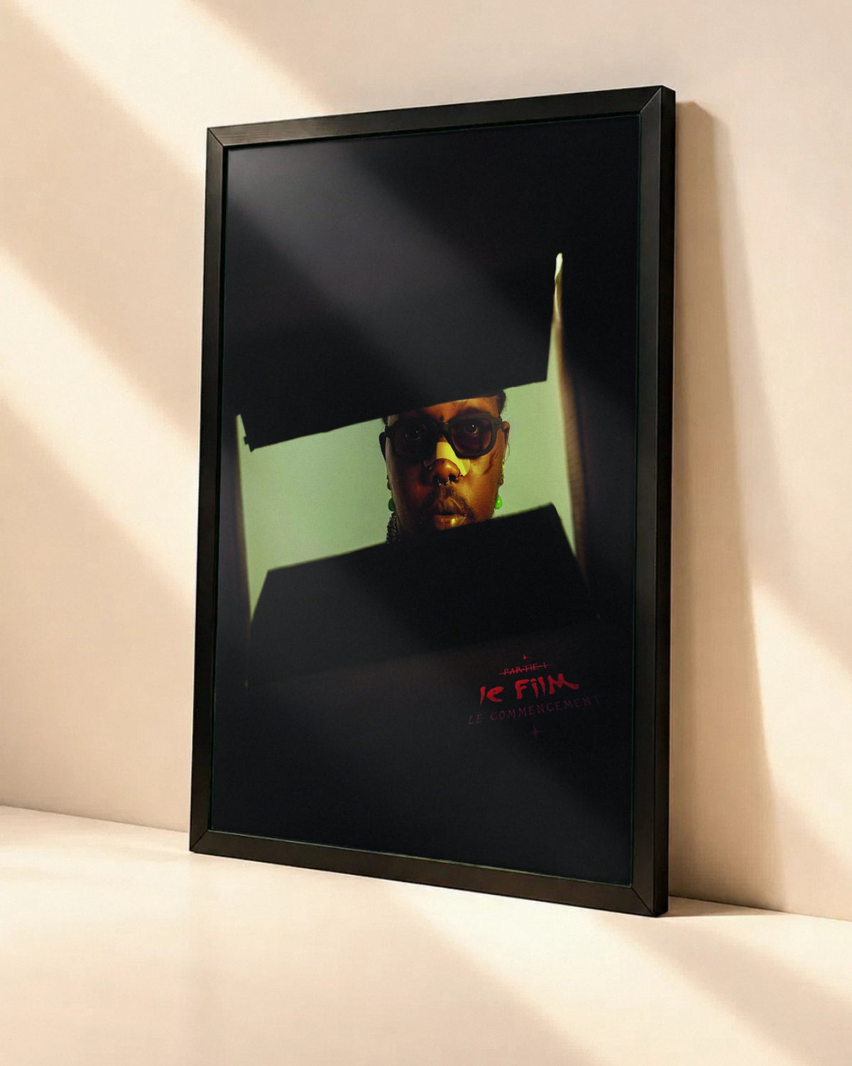Poster Zuukou Mayzie – Le Film dans un cadre noir, vue en angle